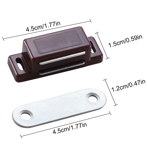 20 Pack Magnetic Cabinet & Door Latch/Catch Closures Kitchen Cabinet Cupboard 