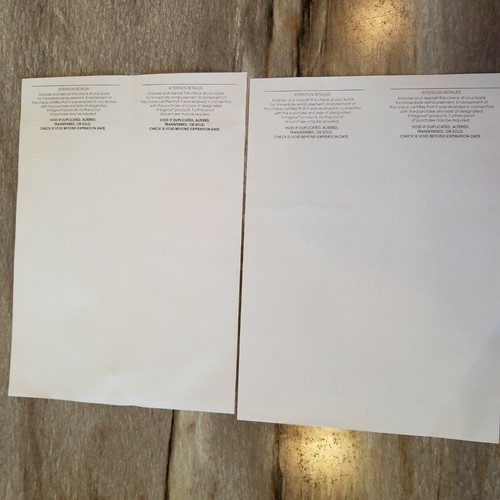 Enfamil Enfagrow Coupon Checks $25 Value Expire April 30, 2019