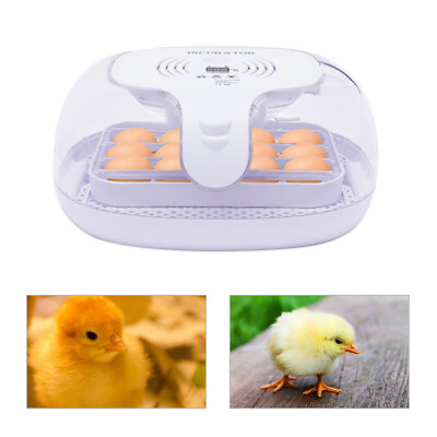 Automatic 16 Egg Turning Humidity Incubator Chicken Egg Hatching Hatcher Breeder
