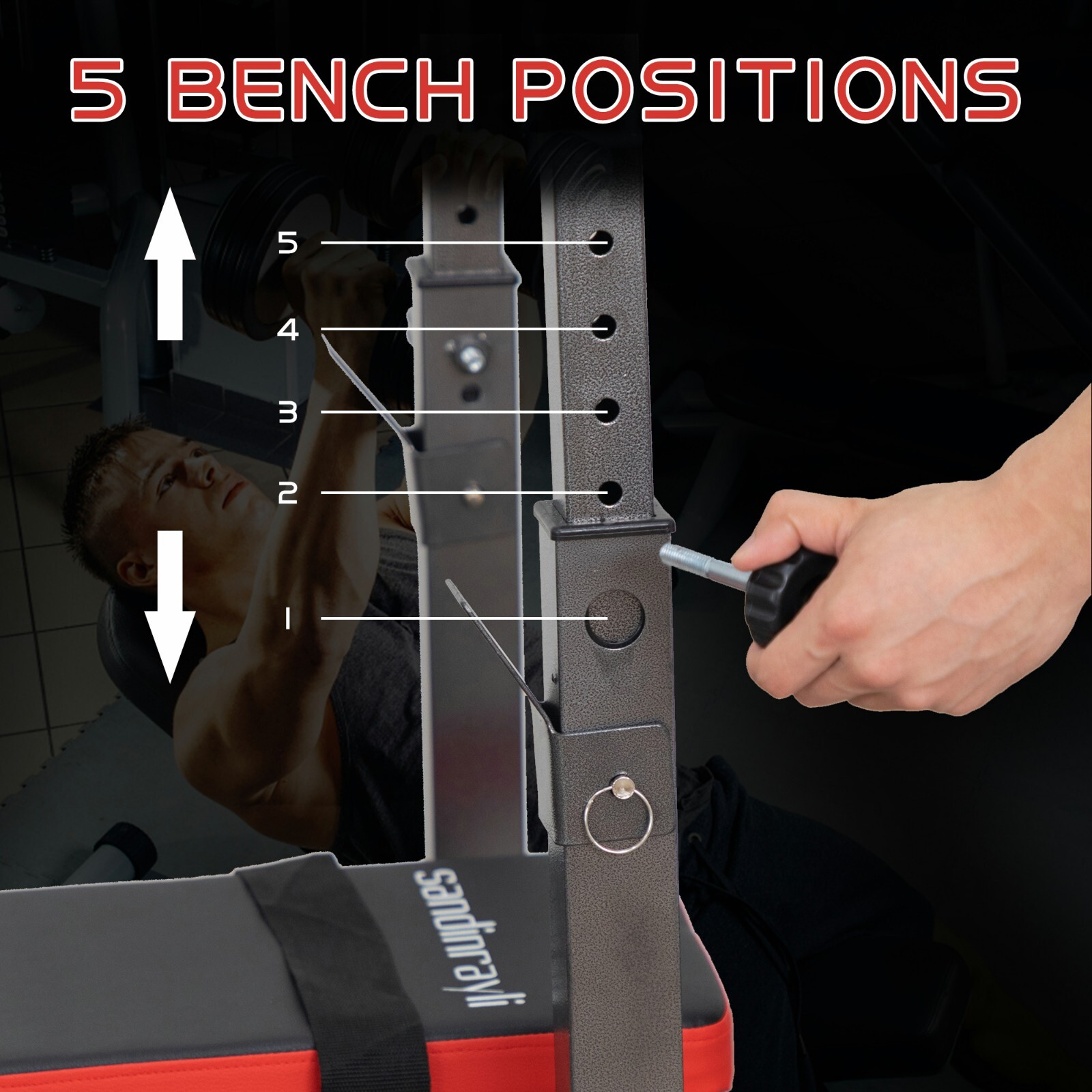 Adjustable Weight Bench Folding Bench Press