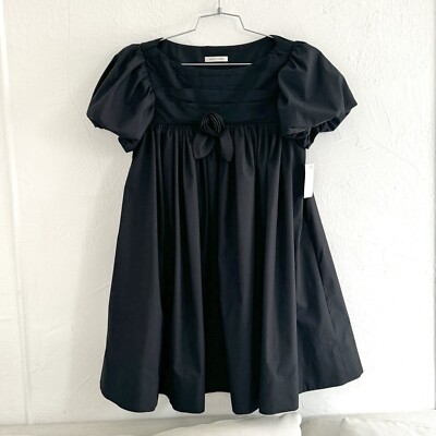 Sandy Liang Kiyo Dress Black