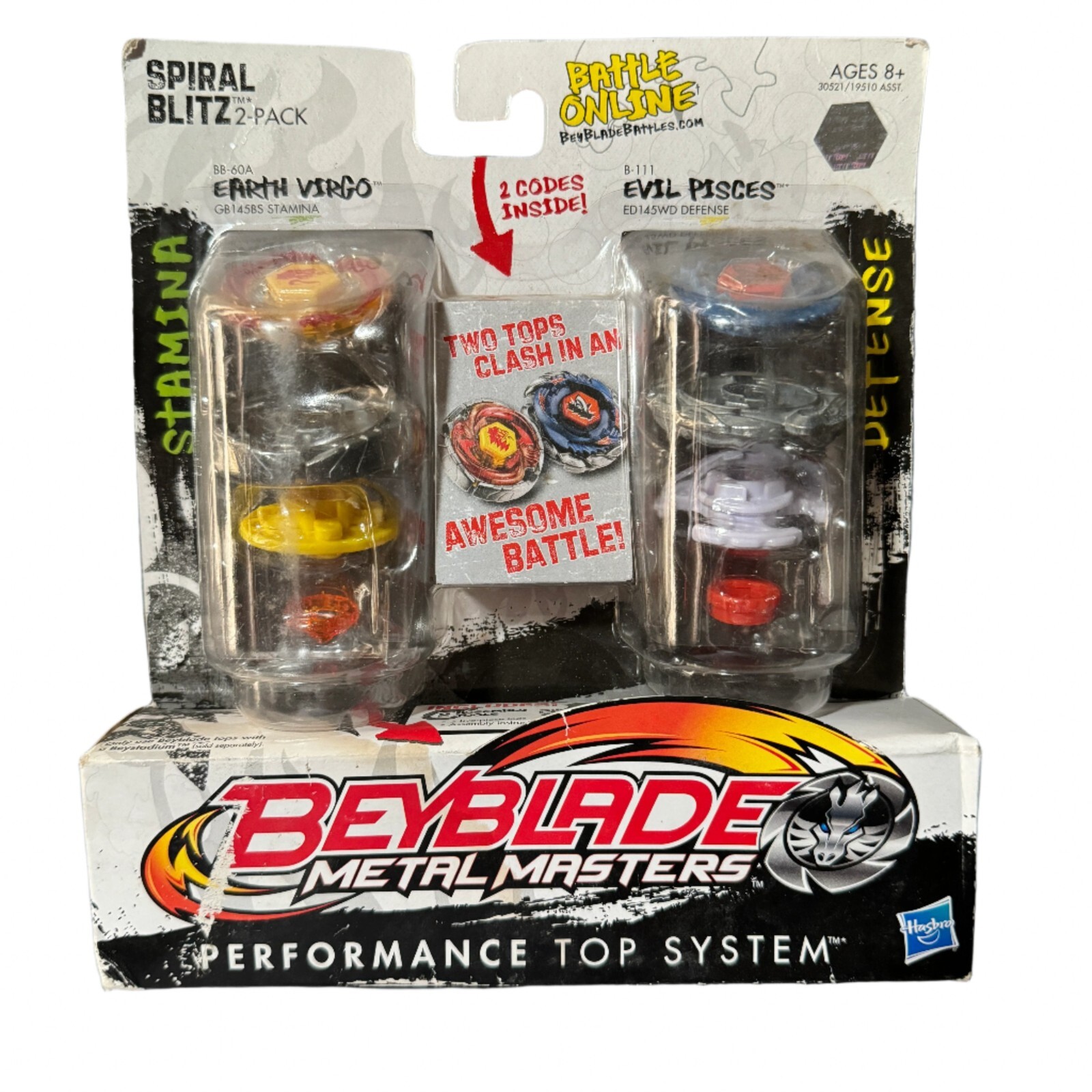【レア】 EPISORD OF EPISORD VOL.2 Beyblade Metal Masters Spiral Blitz 2-Pack: Earth Virgo