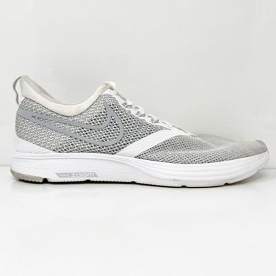 

Белые кроссовки Nike Zoom Strike AJ0189-100, размер 10, Белый, Zoom Strike