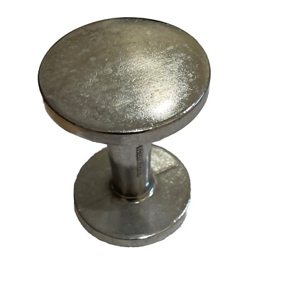 RSVP International Terry's Tamper Dual Sided Espresso Tamper Cast Metal Alloy