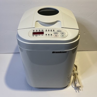 Breadman TR444 Deluxe Rapid Automatic Breadmaker Machine Bread Maker-1-1.5-2Lbs