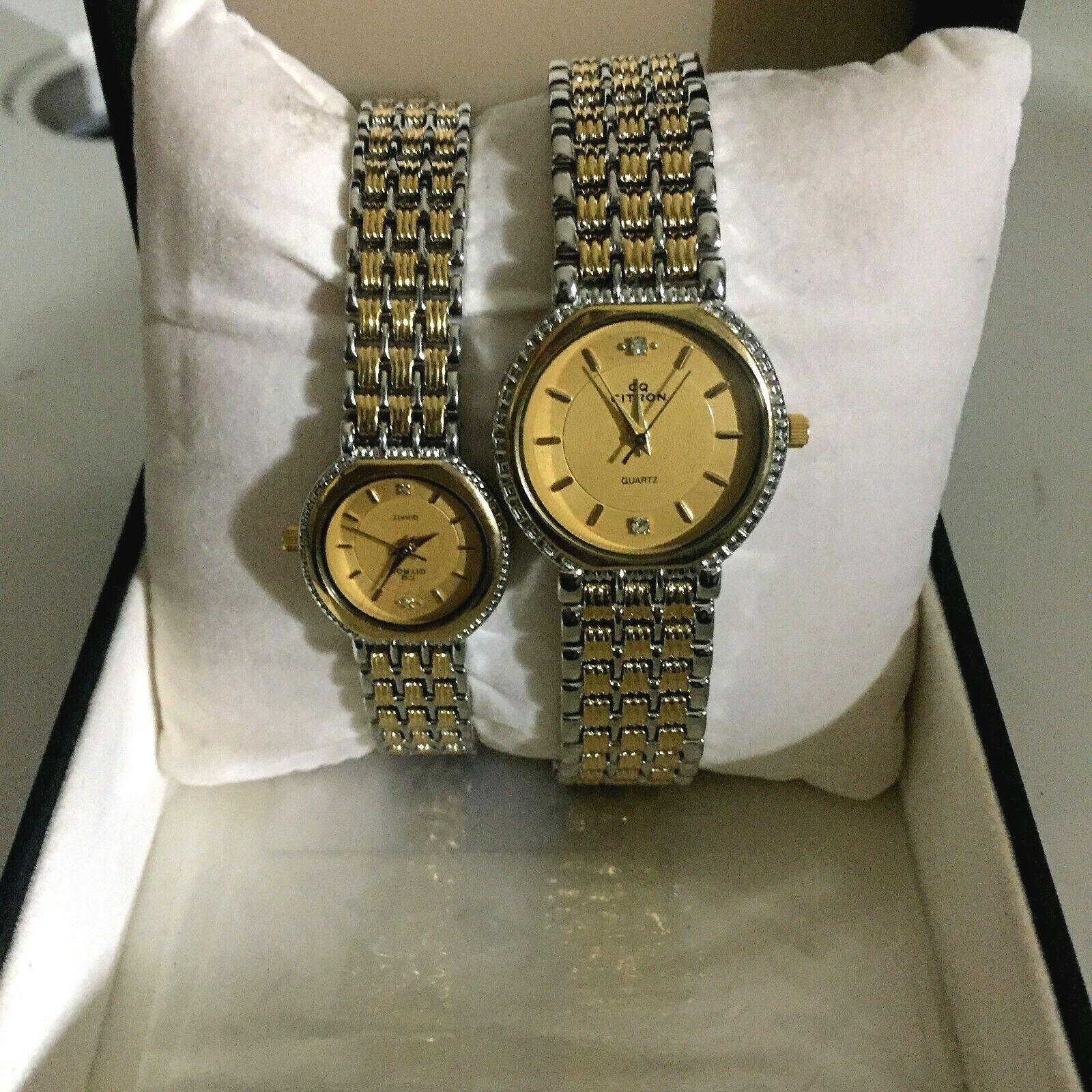 Vintage Japan CQ CITRON Watches Men & Women Quartz Gold Vintage Japan CQ CITRON Watches Men & Women Quartz Gold