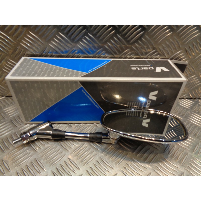 Retroviseur Droit V Parts Chrome Moto Yamaha 400 Sr 700 Mt-01 Fy-997-T Rh Bihr E