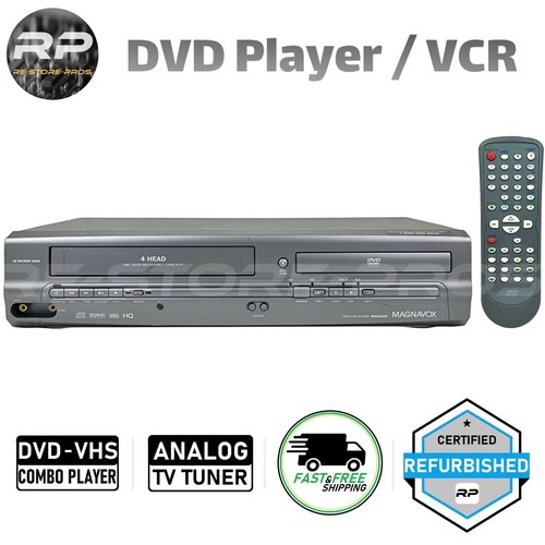 Magnavox MWD2205 DVD VCR Combo Player VHS Hi-Fi Stereo