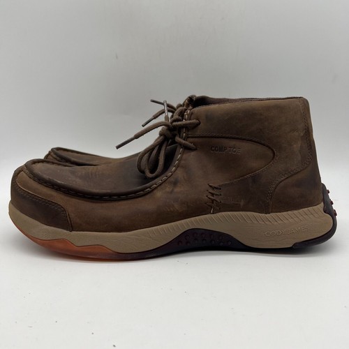 Cody James Low Cut BCJC0R0W103 Mens Brown Lace Up Ankle Work