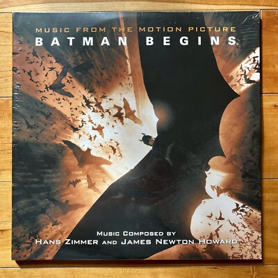 Batman Begins  Soundtrack 2012 2LP Black VINYL Hans Zimmer James Newton Howard