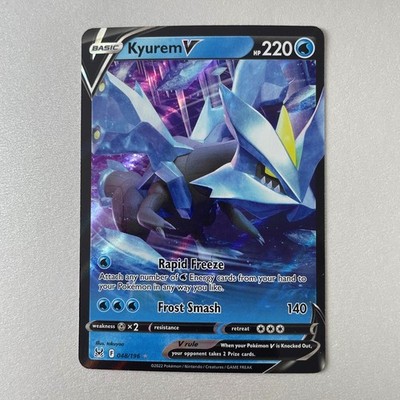 Pokémon Lost Origin #48 Kyurem V Full Art Holo Ultra Rare