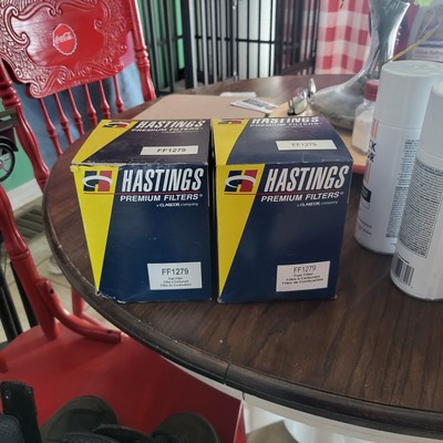 2 HASTINGS FF1279 FUEL FILTER NEW Genuine 