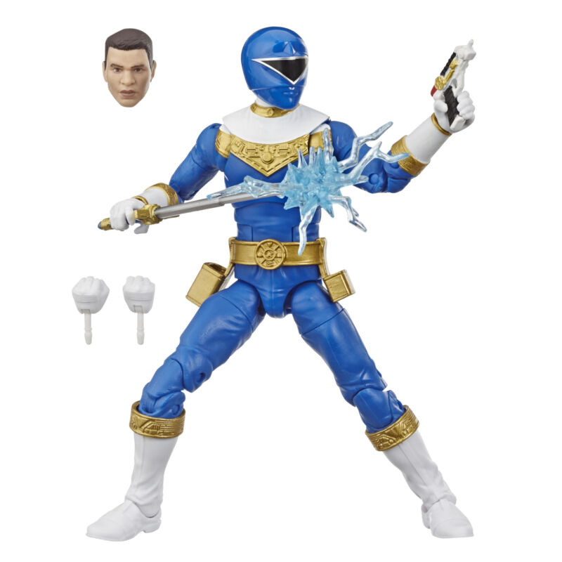 Power Rangers Lightning Collection 6-Inch Zeo Blue Ranger Collectible Action