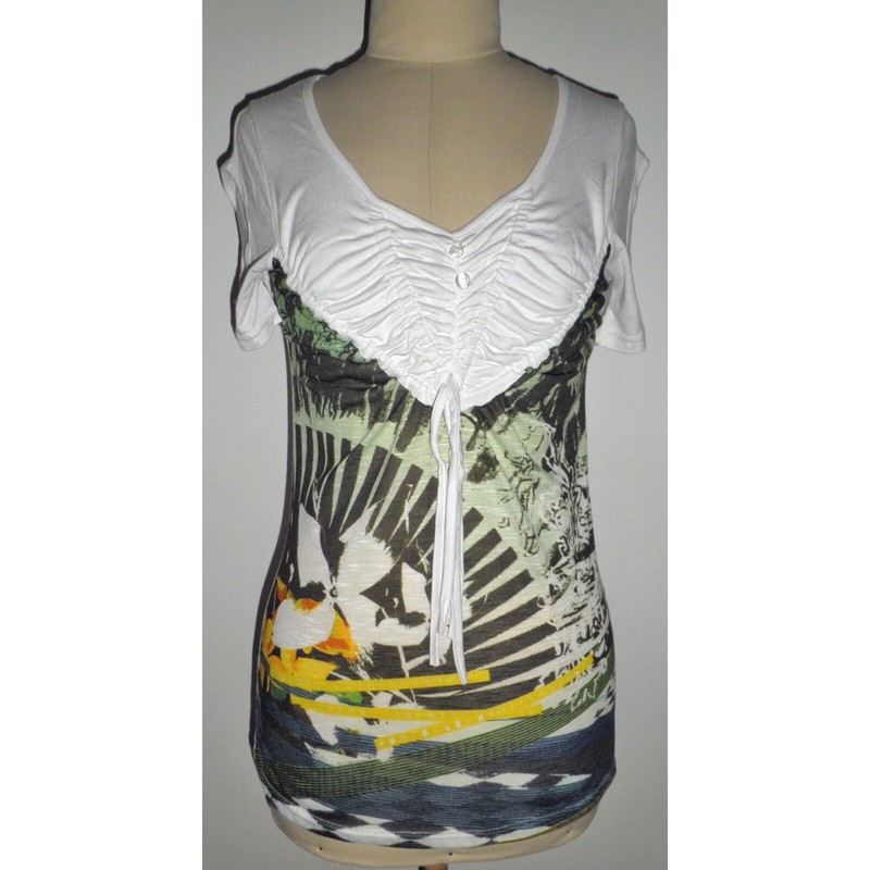 Tee-Shirt Top 2026 Mental T3 (40-42) Blanc Neuf Made In France !