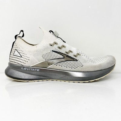 

Кроссовки для бега Brooks Womens Levitate StealthFit 5 1203591B135 белые 7 B, Белый, Levitate StealthFit 5
