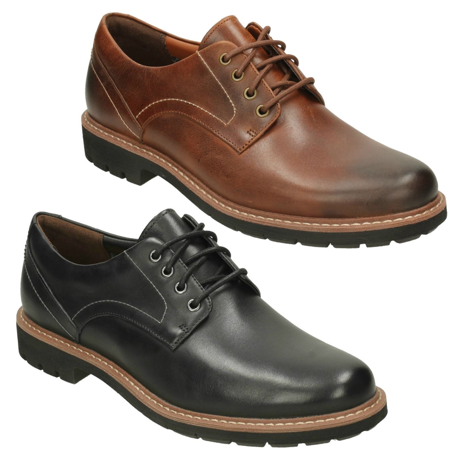 Туфли BATCOMBE HALL MENS CLARKS LEATHER 