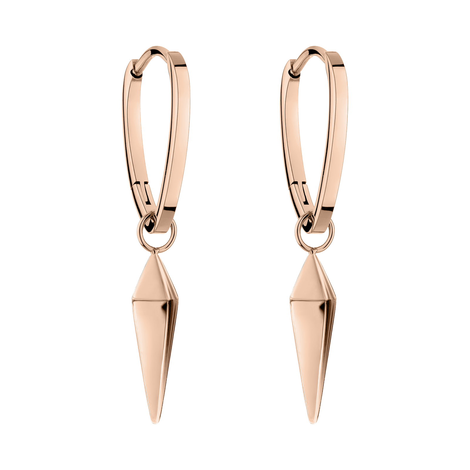 LIEBESKIND BERLIN Damen Ohrringe in Edelstahl IP Roségold LJ-0882-E-36 NEU