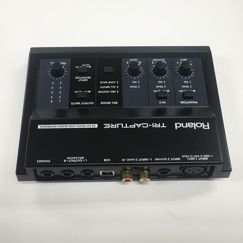 Roland TRI-CAPTURE UA-33 Audio Interface 24-bit/96khz USB