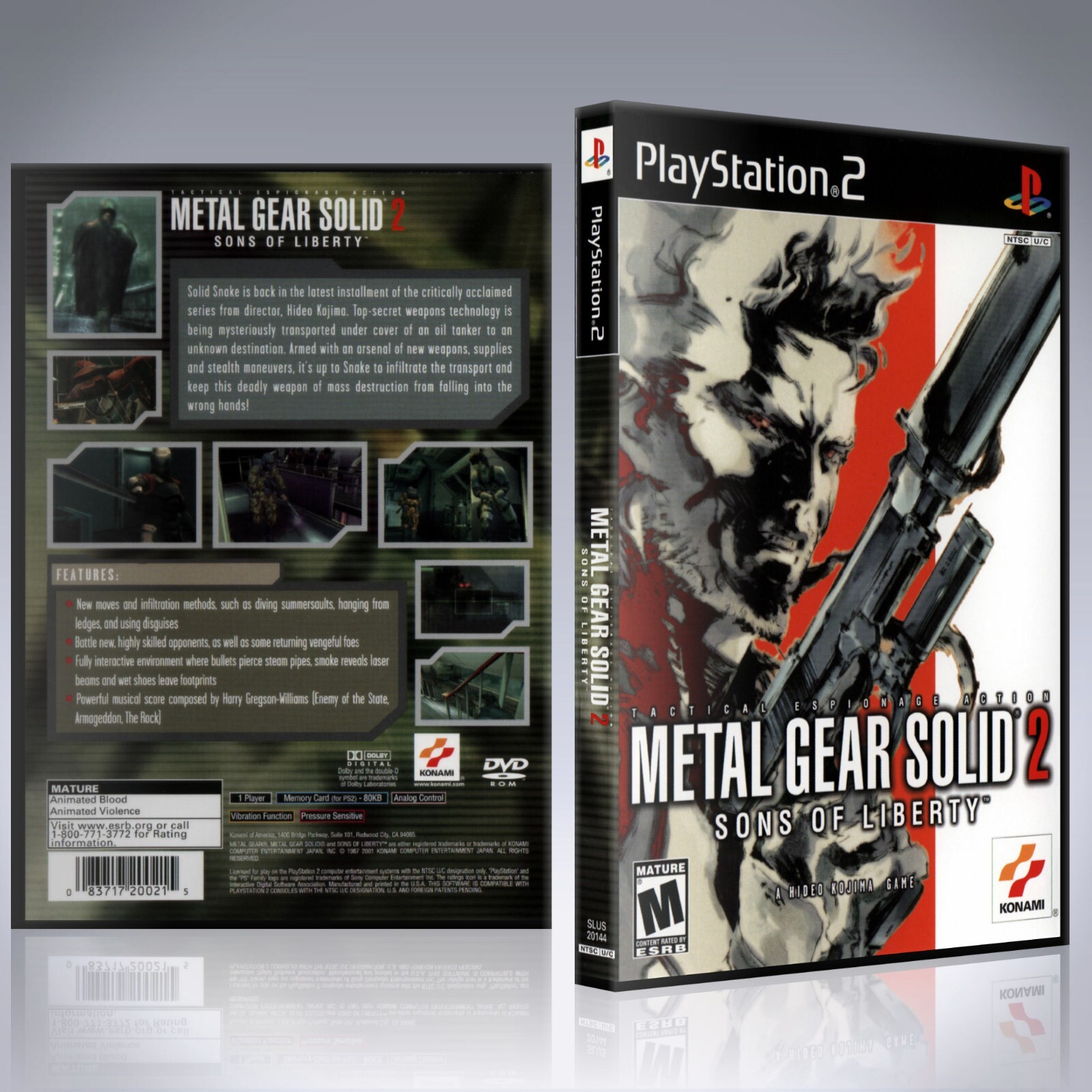 PlayStation2 - 非売品　NOT FOR SALE　L GEAR SOLID 2 　PS2 Metal Gear Solid 2: Sons of Liberty - PlayStation 2: Sony