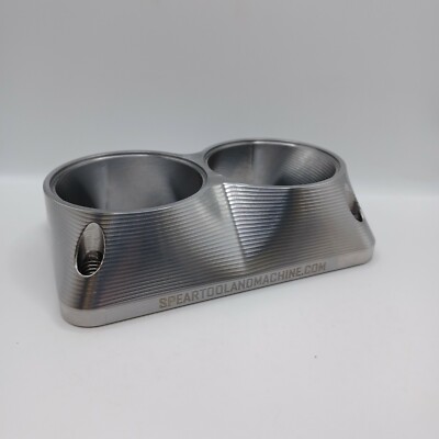 T6 Turbo Transition Flange Dual 2.5'' 3.64'' x 2.5'' Port  MADE IN USA