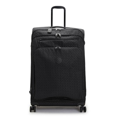 Youri Spin Large Printed 4 Wheeled Rolling Luggage