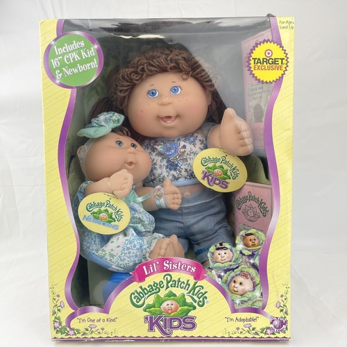 Cabbage Patch Kids Lil Sisters Emily & Christa 2006 Target Exclusive New in Box