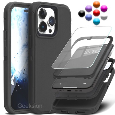 For iPhone 15 14 13 12 11 Pro Max XR X Max 8 7 Plus SE 2 3 Shockproof Case Cover