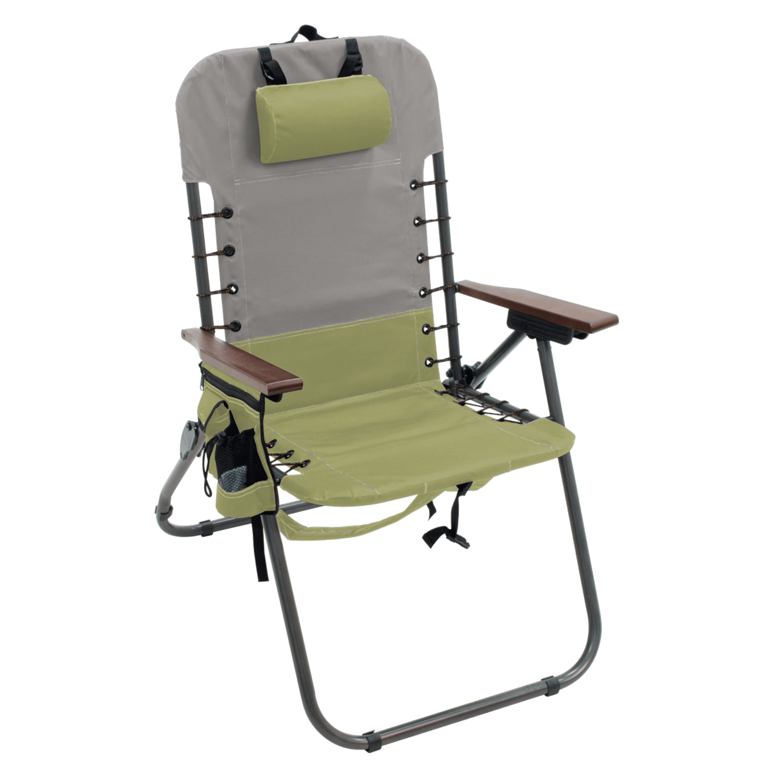 Ozark Trail Adult Bungee Backpack Chair Moss Green Home Garden Furniture eBay