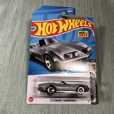 Hot Wheels~2023~'72 Stingray Convertible~Silver~HW Roadsters~8/10~132/250~NIP