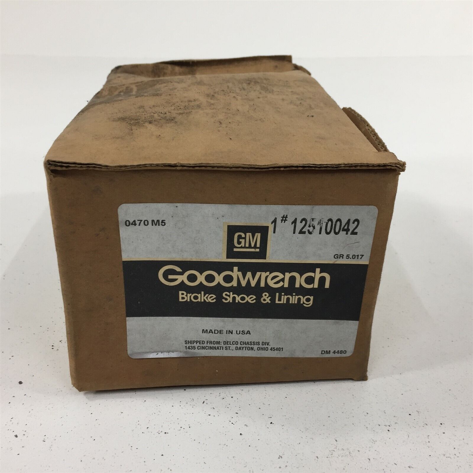 GM Goodwrench 12510042 Brake Pads - Made in USA