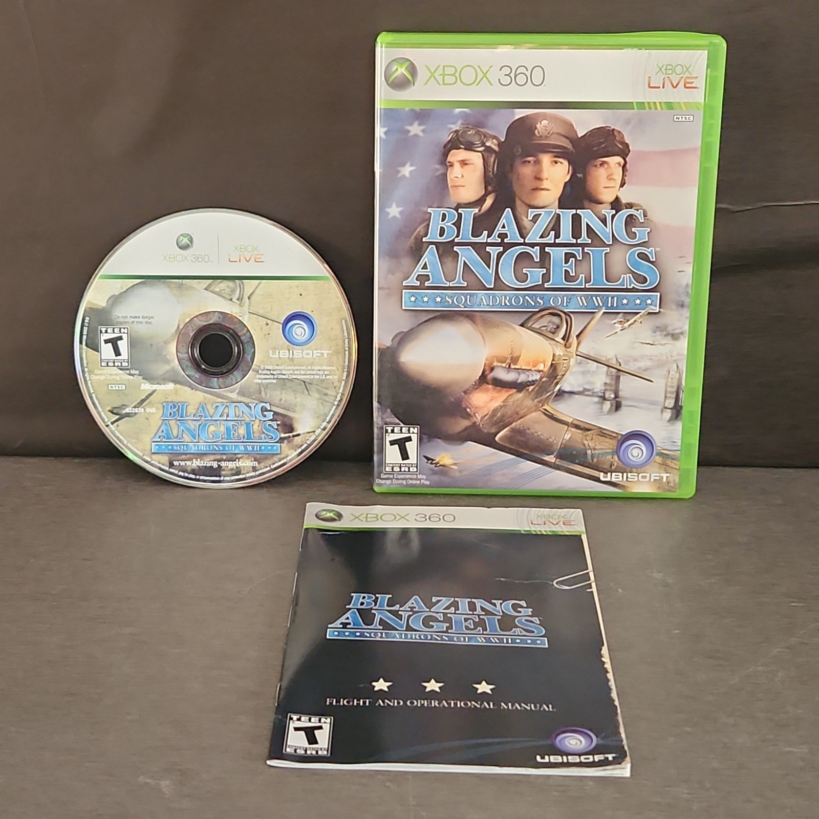 Blazing Angels Squadrons of WWII 2 Xbox 360 Complete