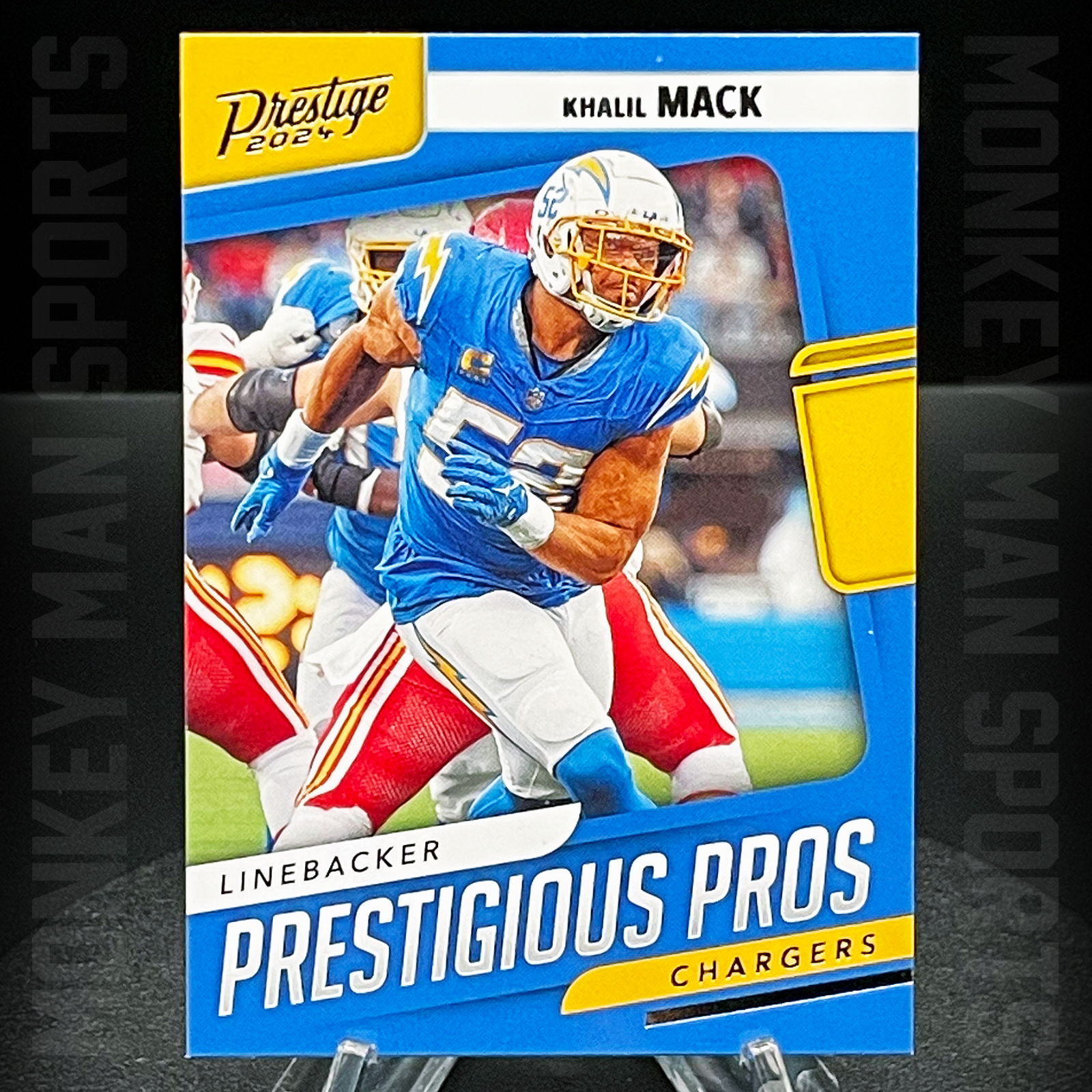 2024 Prestige - Khalil Mack - PRESTIGIOUS PROS #PP-KMK CHARGERS MINT