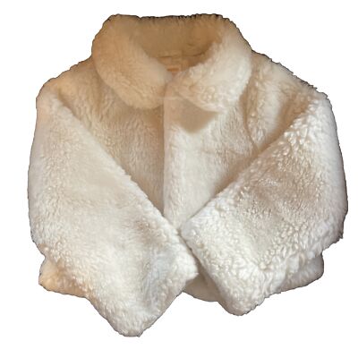 Gymboree Baby Girl Fax Fur  XS (3-4) Winter Coat