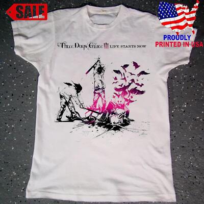 Rare Three Days Grace Life Starts Now Album Concert Men Tee S-3XL Fastship