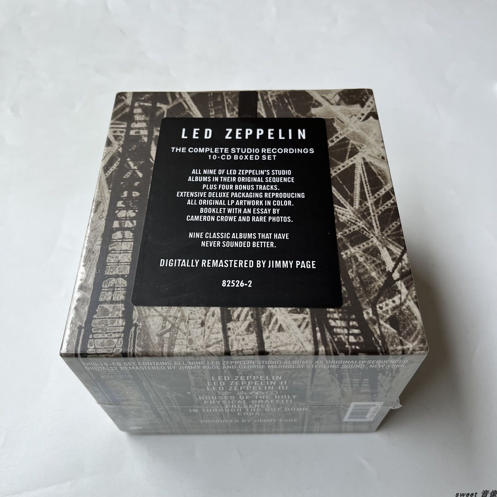 Led Zeppelin – The Complete Studio Recordings 7 82526-2 US Led Zeppelin – The Complete Studio Recordings 7 82526-2 US