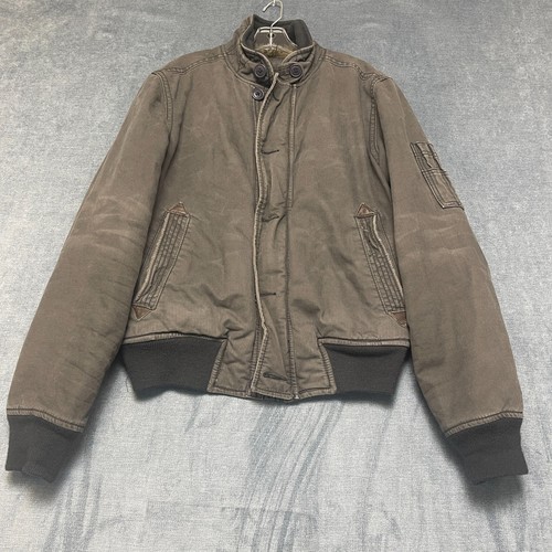 ジャケット・アウター men's Abercrombie&Fitch HARRISON JACKET Abercrombie & Fitch Y2K Mens Harrison Jacket Bomber Beige