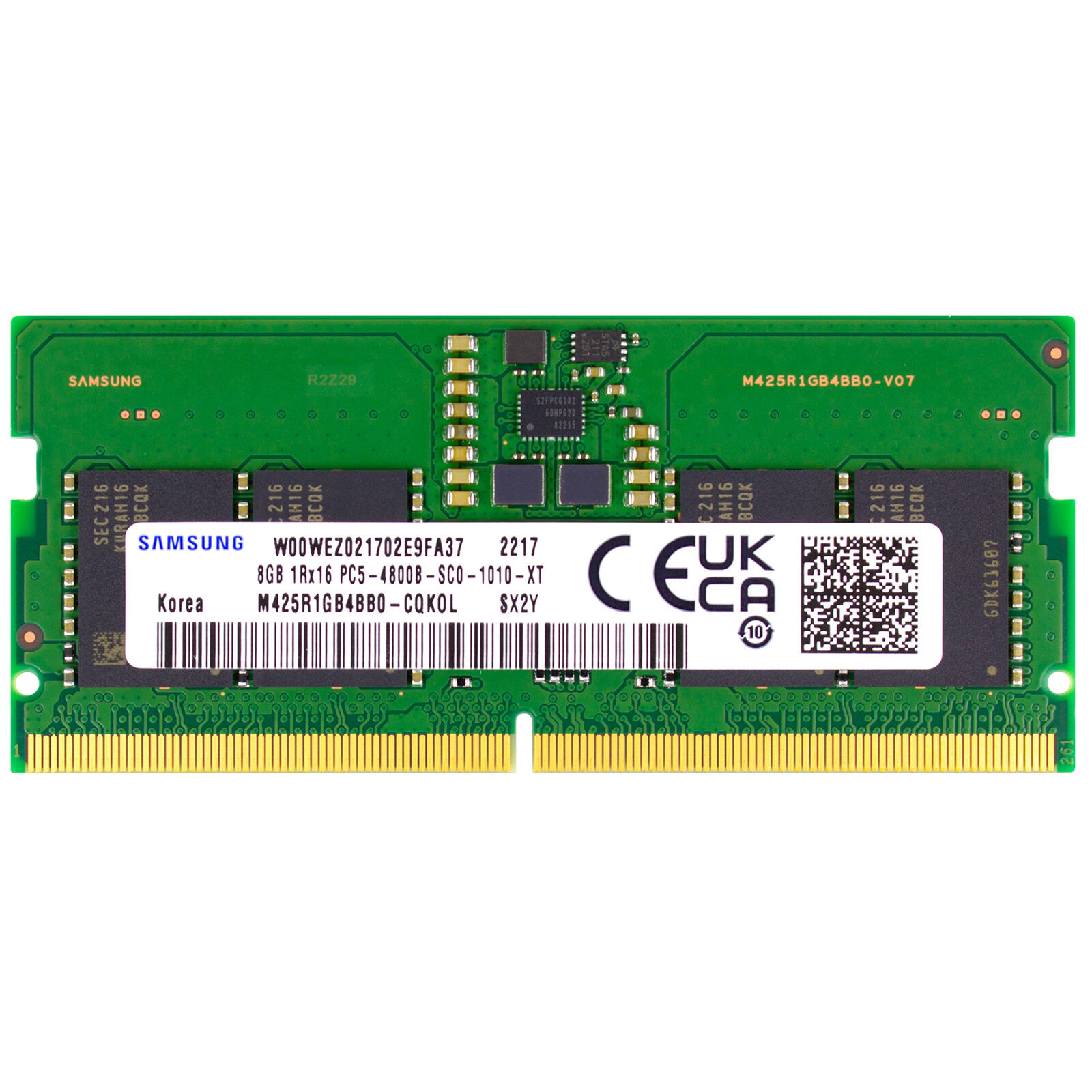 PCパーツ Samsung DDR5 4800 32GB PC5-38400 Samsung 32GB DDR5 4800MHz PC5-38400 CL40 SODIMM 2Rx8 Dual