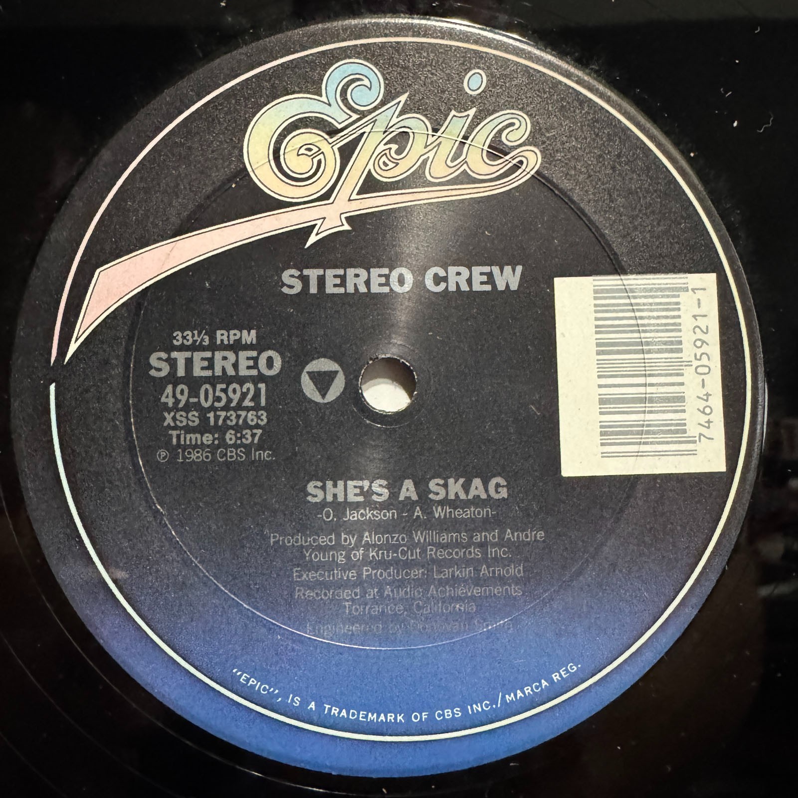 洋楽 STEREO CREW/SHE'S A SKAG Stereo Crew - 