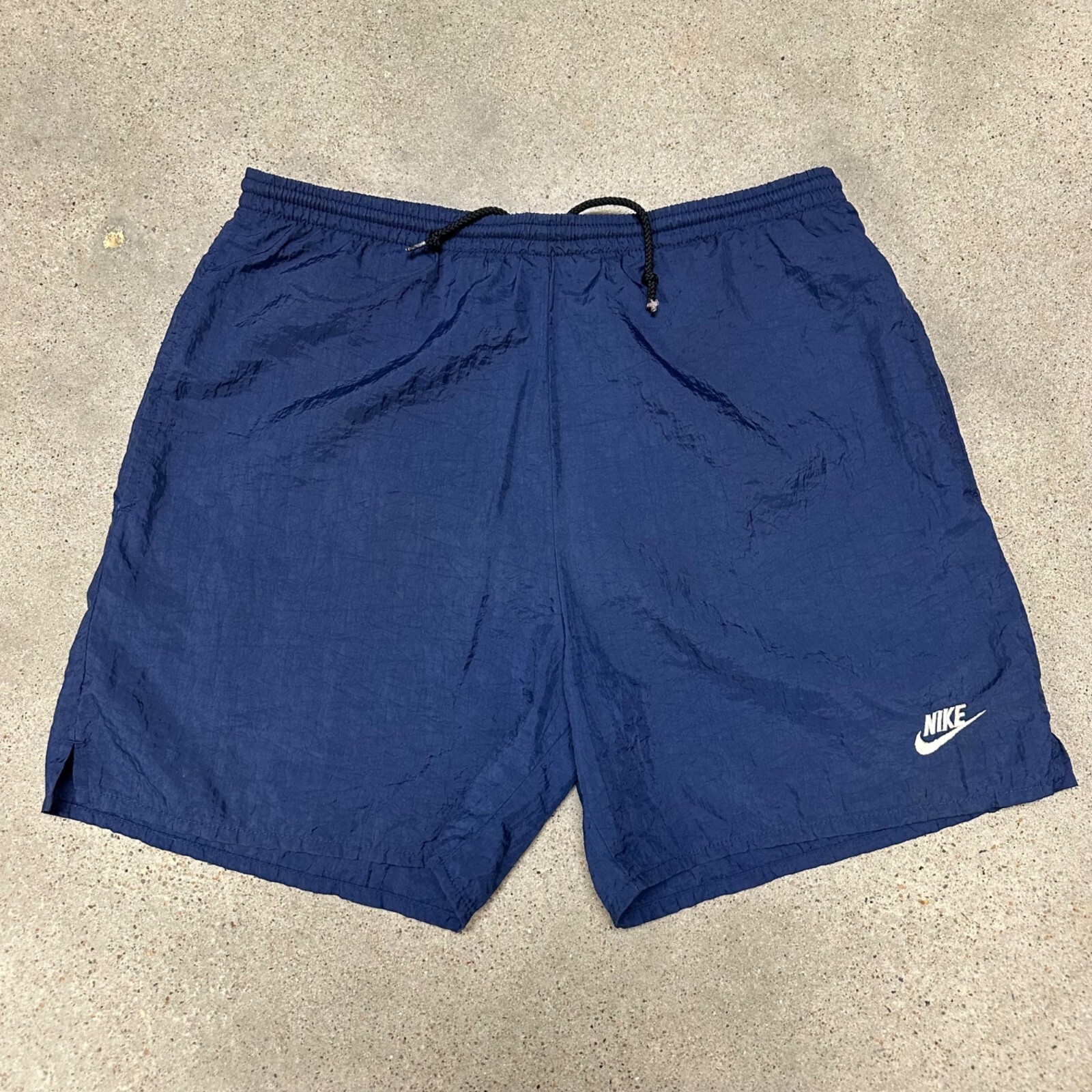 Vintage 90s Nike Embroidered Swoosh Nylon Shorts | eBay