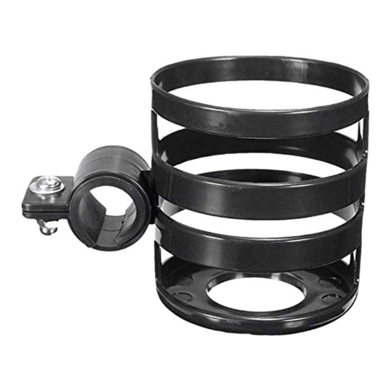 Adjustable Motorcycle Bike ATV Handlebar Drink Cup Holder Mount Water Bottle