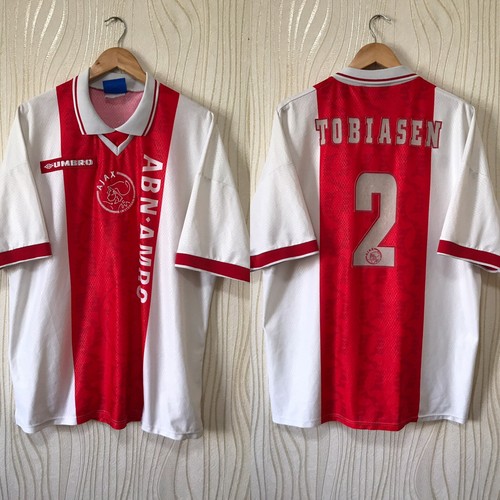 AJAX 1998 1998 HOME FOOTBALL SHIRT JERSEY UMBRO VINTAGE #2