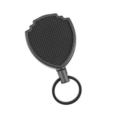 Retractable Key Tool Reel Holder Steel Belt Clip Chain Duty Heavy RingS NEW SALE