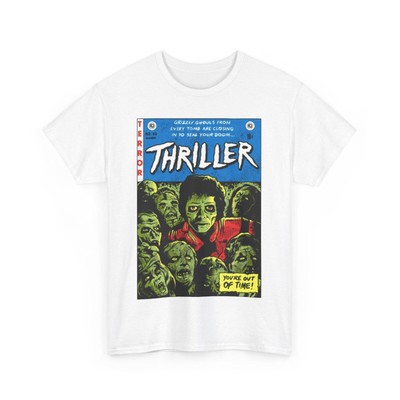 Michael Jackson Thriller T Shirt Unisex Heavy Cotton Tee