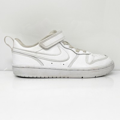 

Белые повседневные кроссовки Nike Boys Court Borough Low 2 BQ5451-100, размер 13C, Белый, Court Borough Low 2