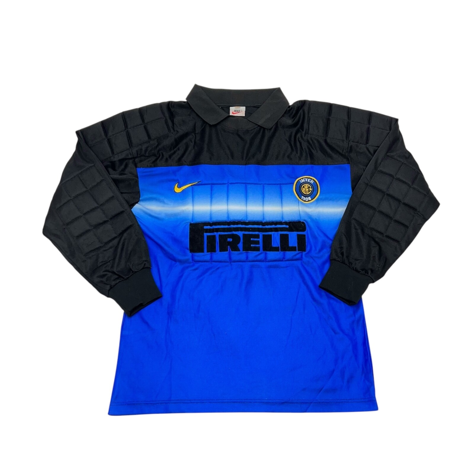 インテル・ミラノ Nike ストライプシャツ M 98-99 インテル・ミラノ Nike ストライプシャツ M 98-99