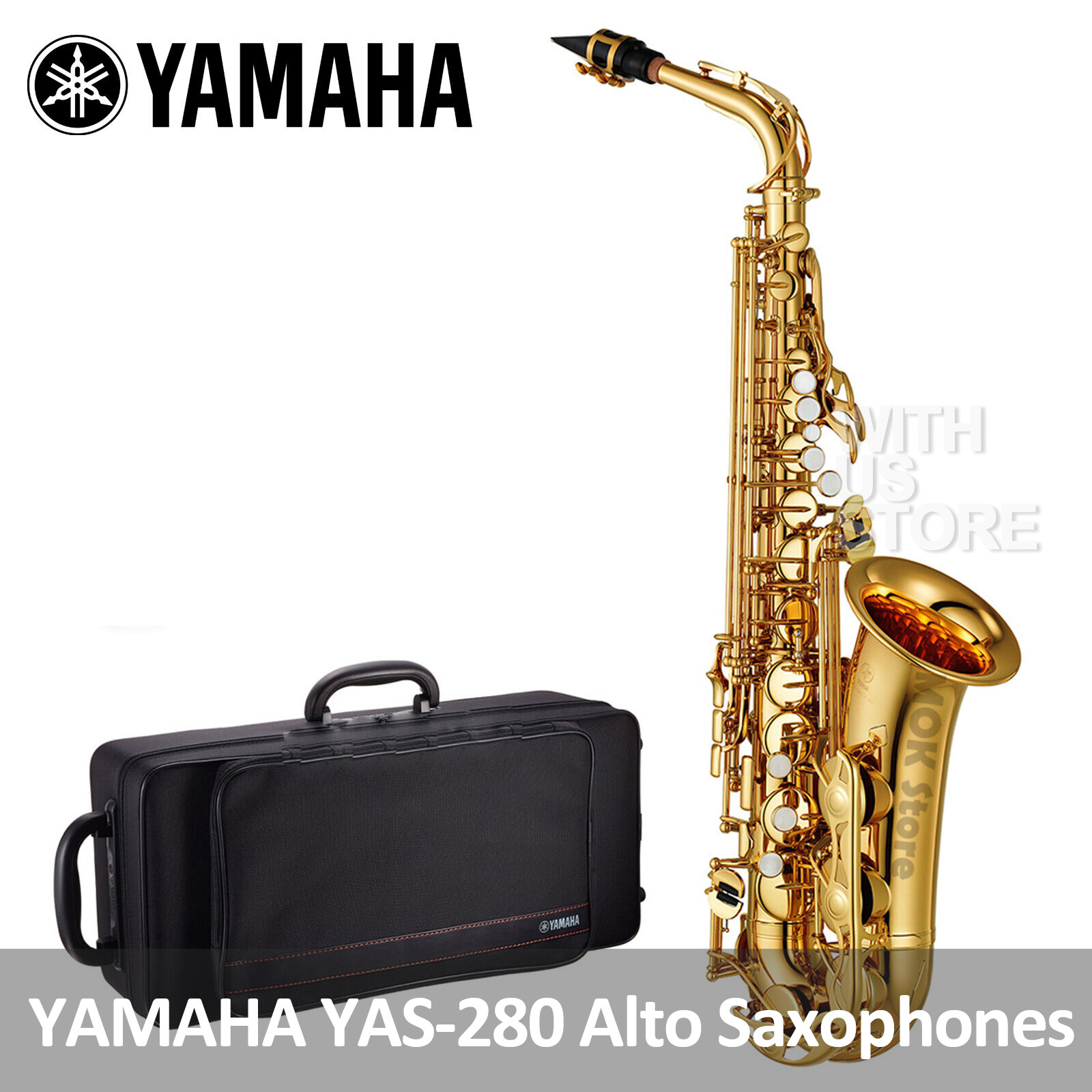 Yamaha YAS-280 Standard Alto Saxophones with case + Yamaha YAS-280 Standard Alto Saxophones with case +