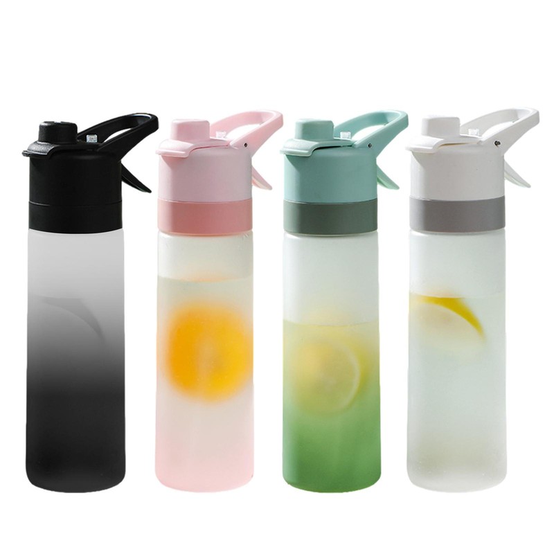 650ml Spray Water Bottle For Girls Outdoor Sport Fitness Wat