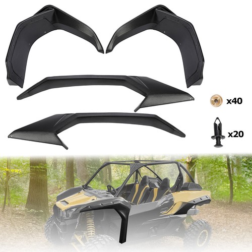 4PCS Fender Flares Mud Guards For Kawasaki Teryx KRX 1000 / KRX4