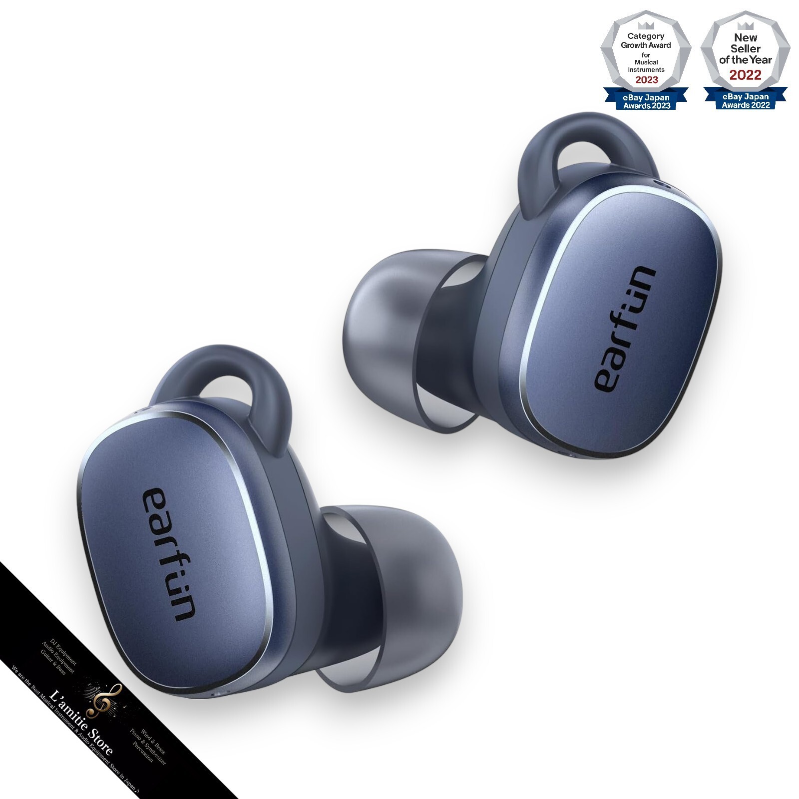 Earfun Free Pro 3 ネイビー EarFun Free Pro 3 Navy blue New | eBay