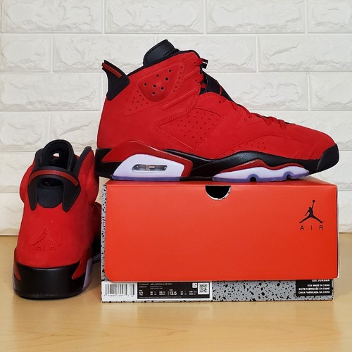 Nike Air Jordan 6 Retro Mens Size 12 Toro Bravo Varsity Red